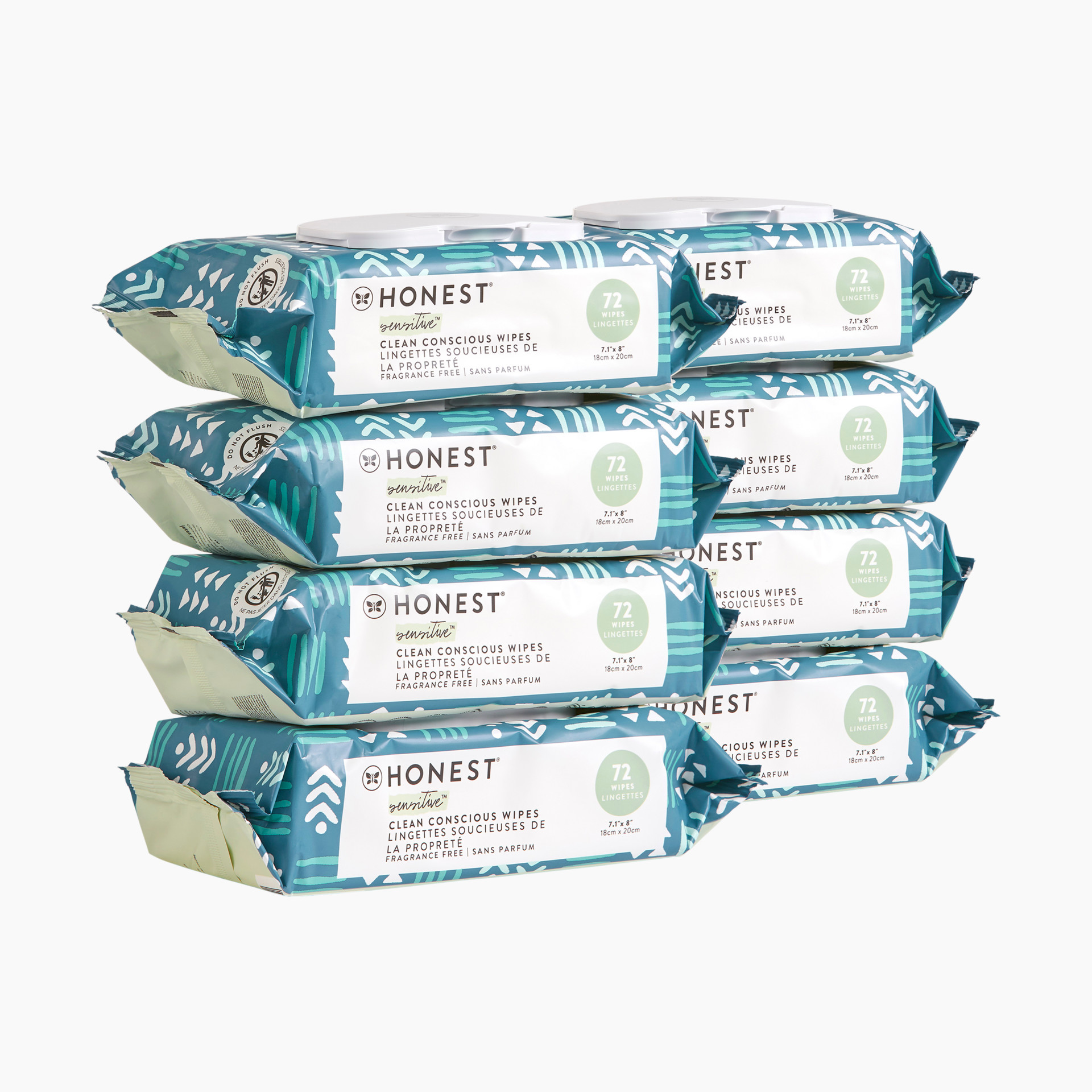 The Honest Company Baby Wipes Pattern Play, 576 Count Babylist