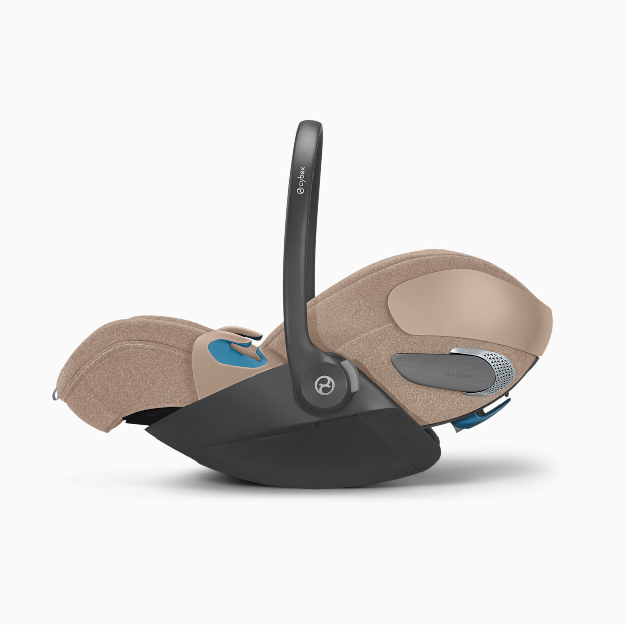 Cybex Cloud T Comfort Extend Infant Car Seat with SensorSafe - Cozy Beige.