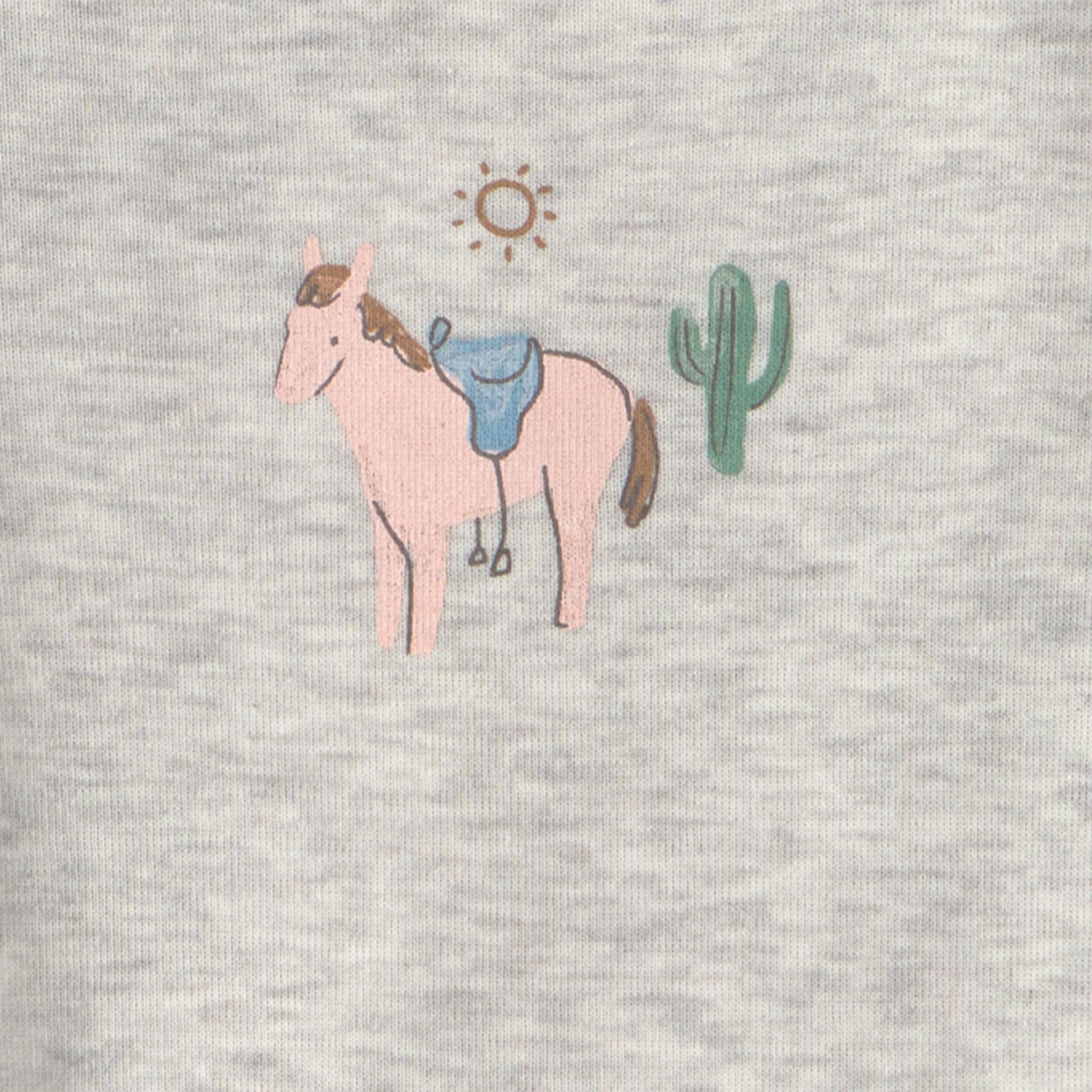 Carter's Short-Sleeve Bodysuits (5 Pack) - Western, 3M.