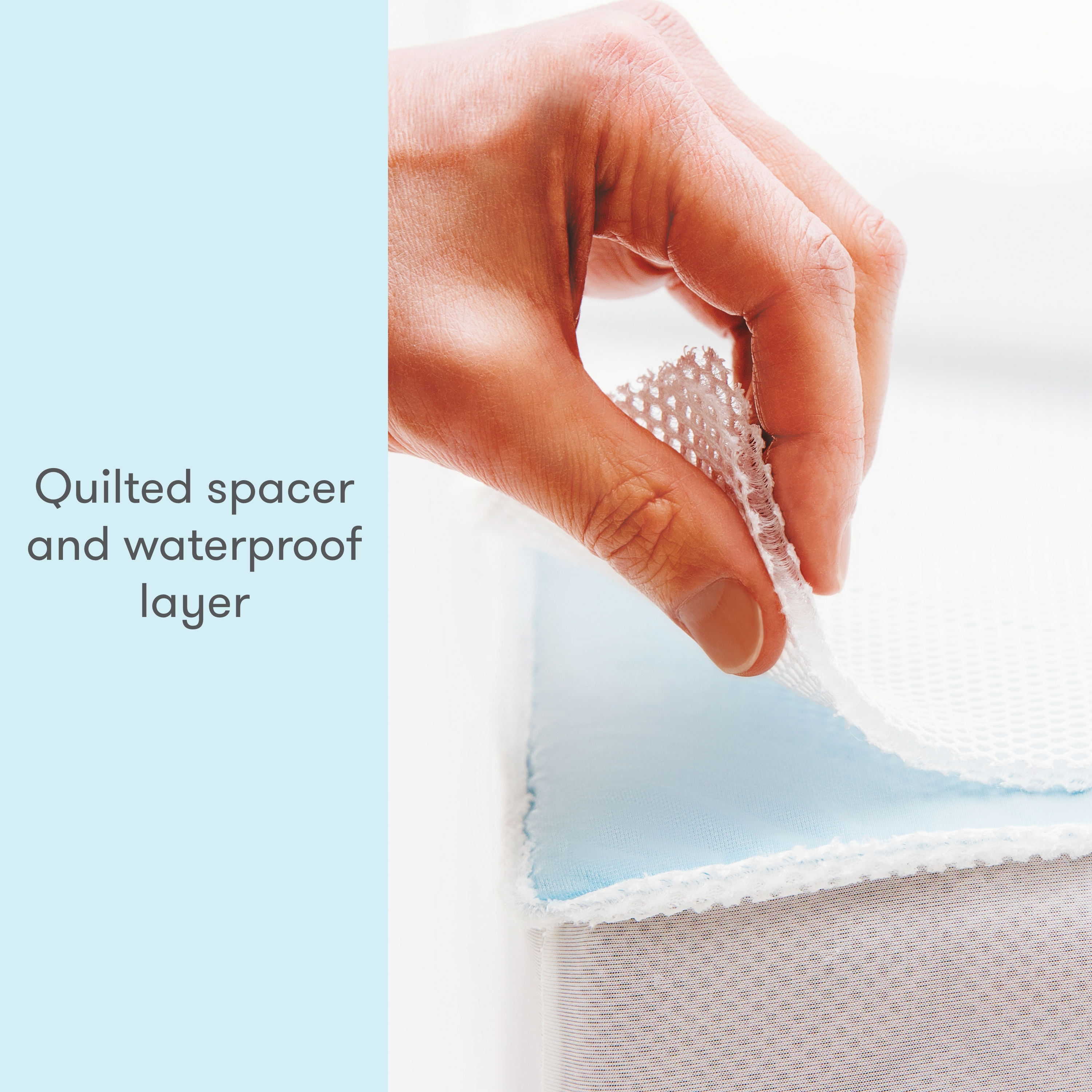 Newton Baby Waterproof Crib Mattress Pad - Single Pad.