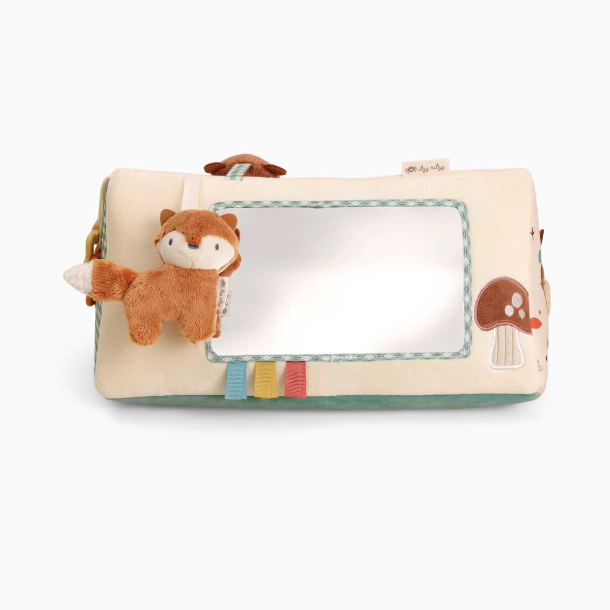 Itzy Ritzy Tummy Time Wedge Woodland.