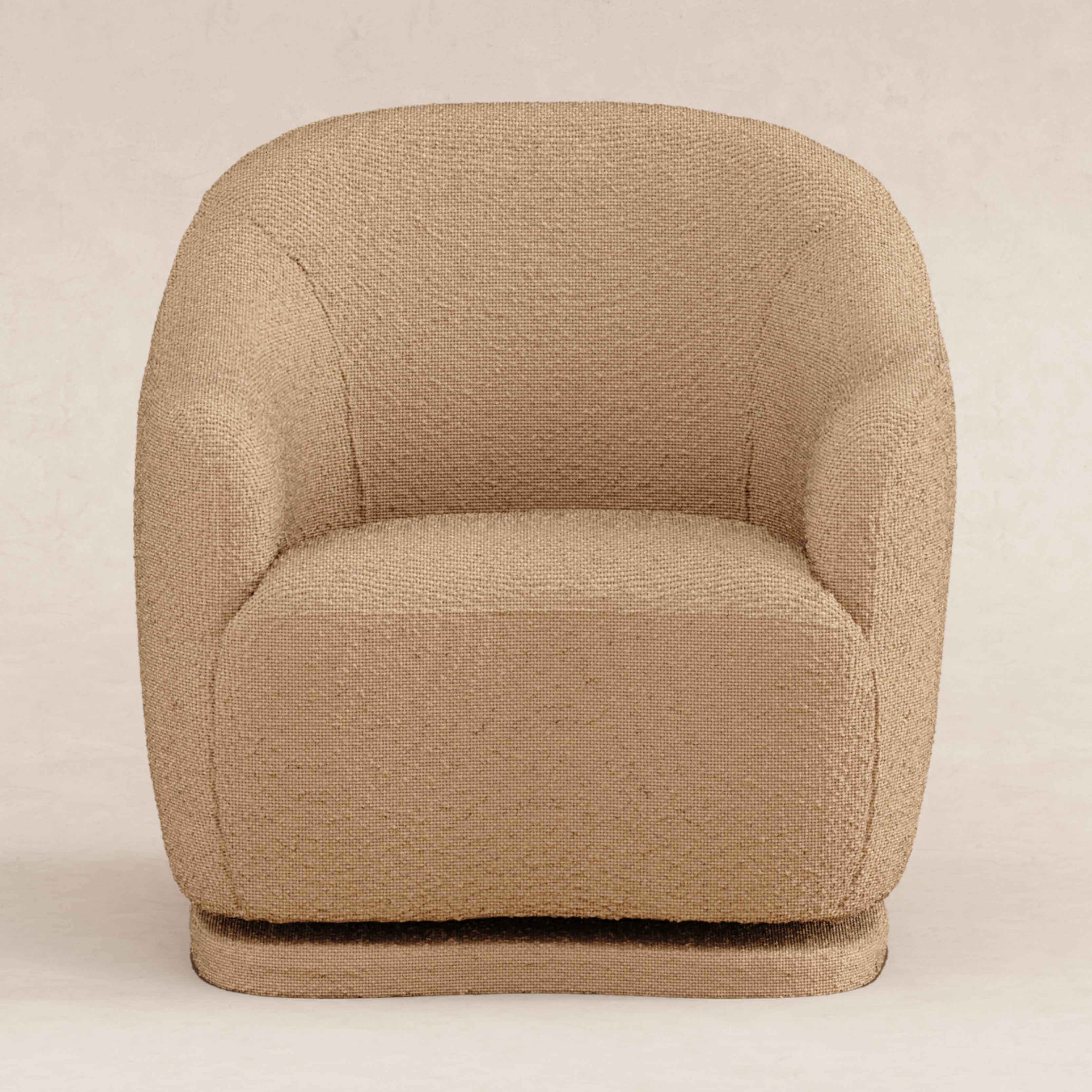 babyletto Foy Glider - Sand Boucle.