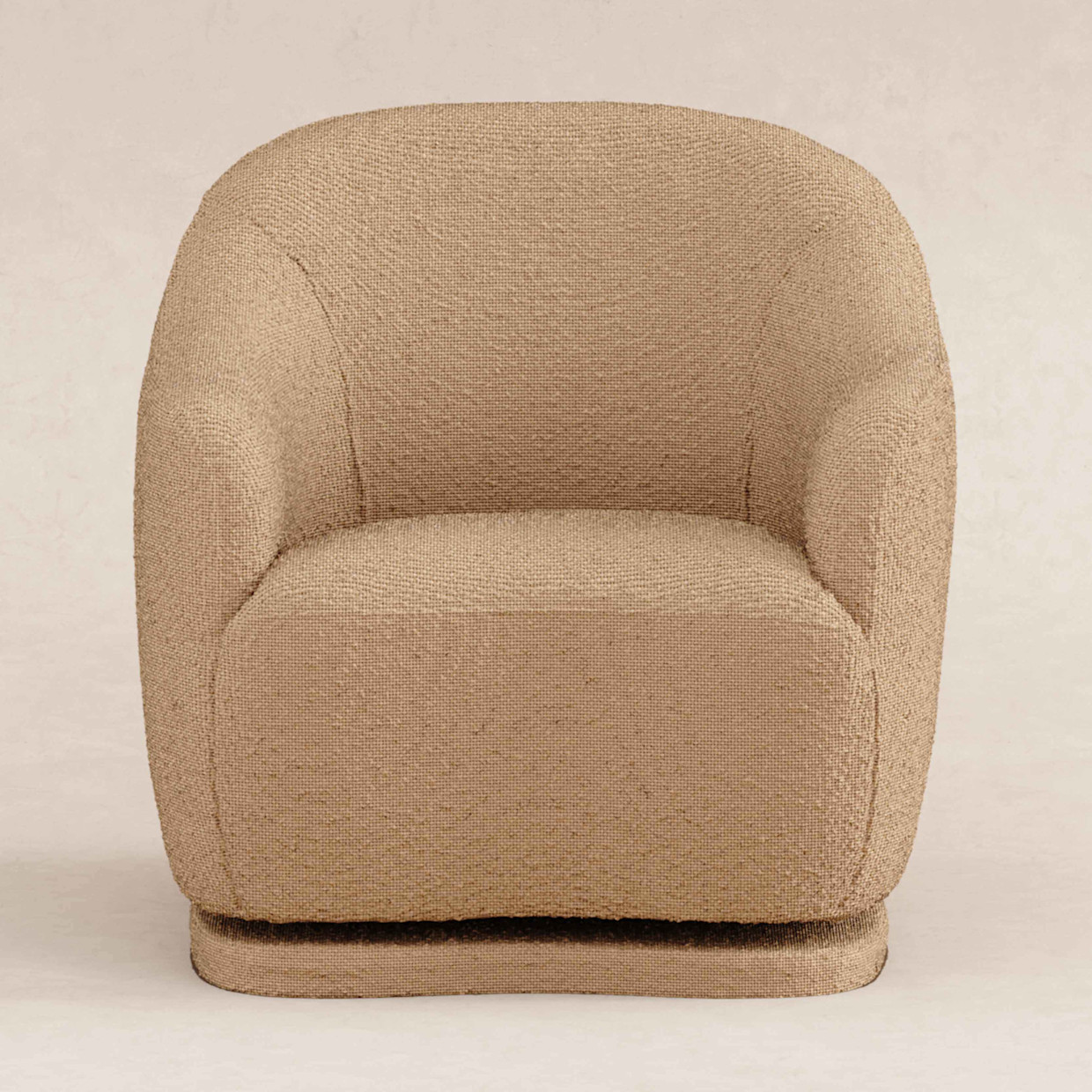 babyletto Foy Glider - Sand Boucle.