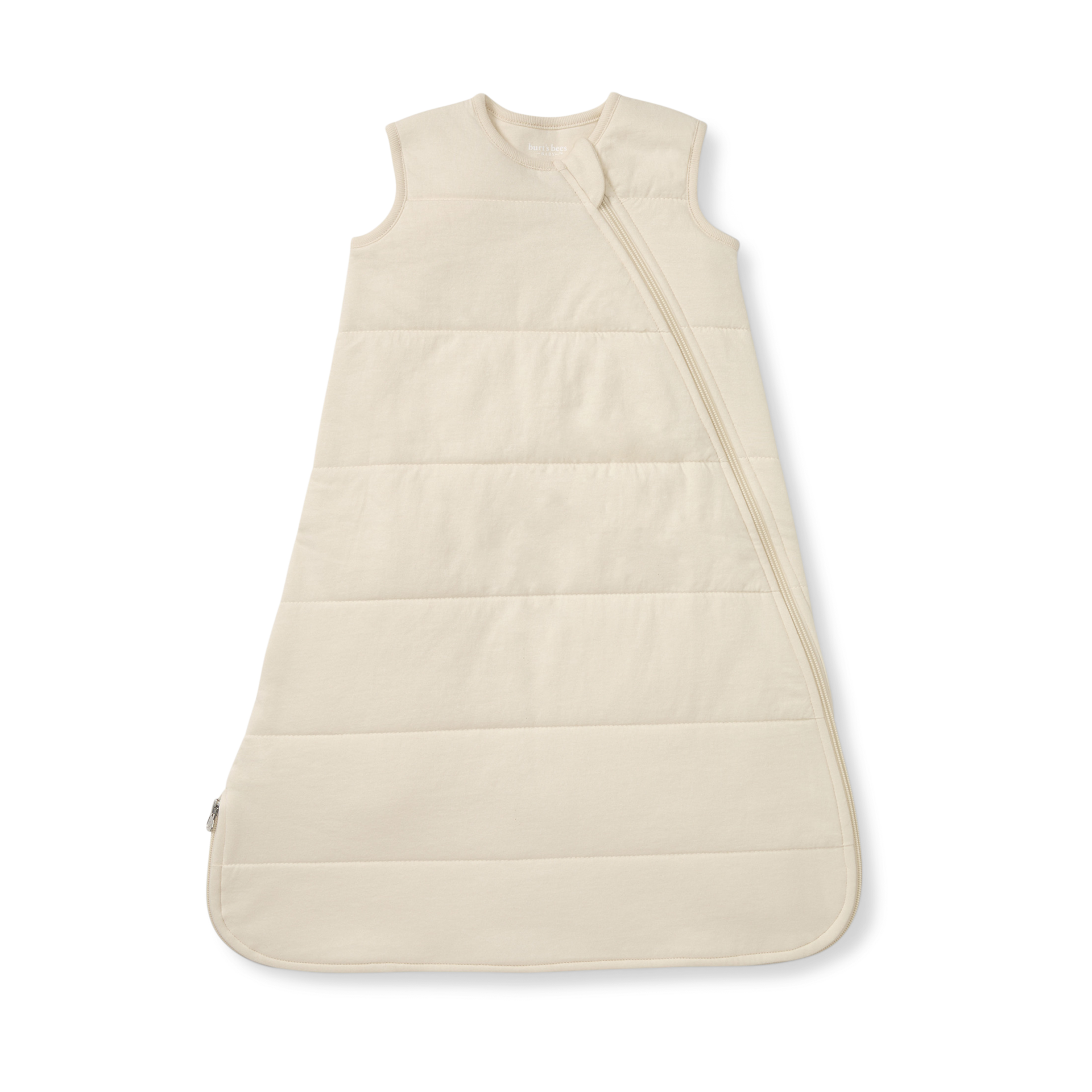 Burt's Bees Baby Organic Warmer Beekeeper Wearable Blanket - Oat Solid, Medium.