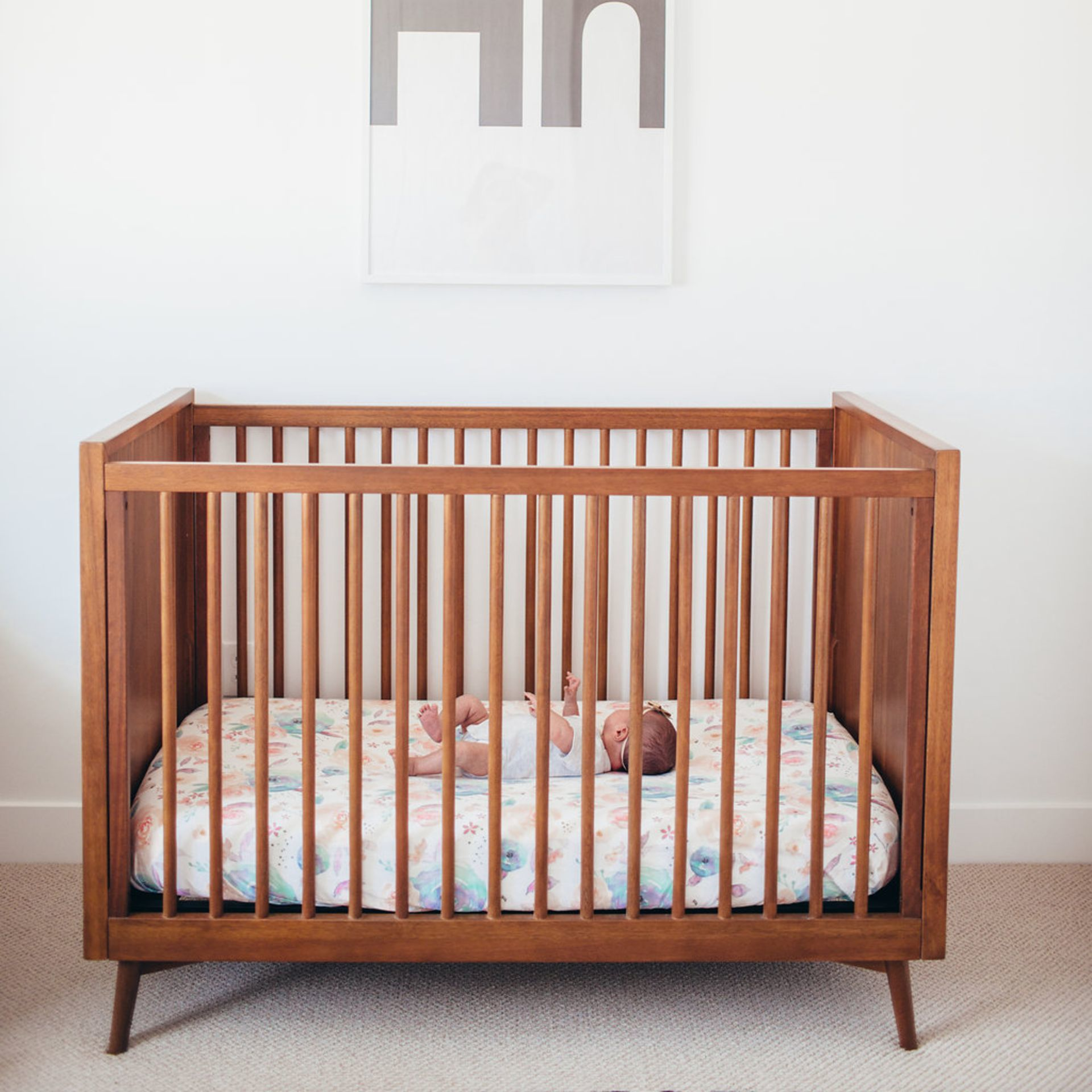 copper pearl crib sheets