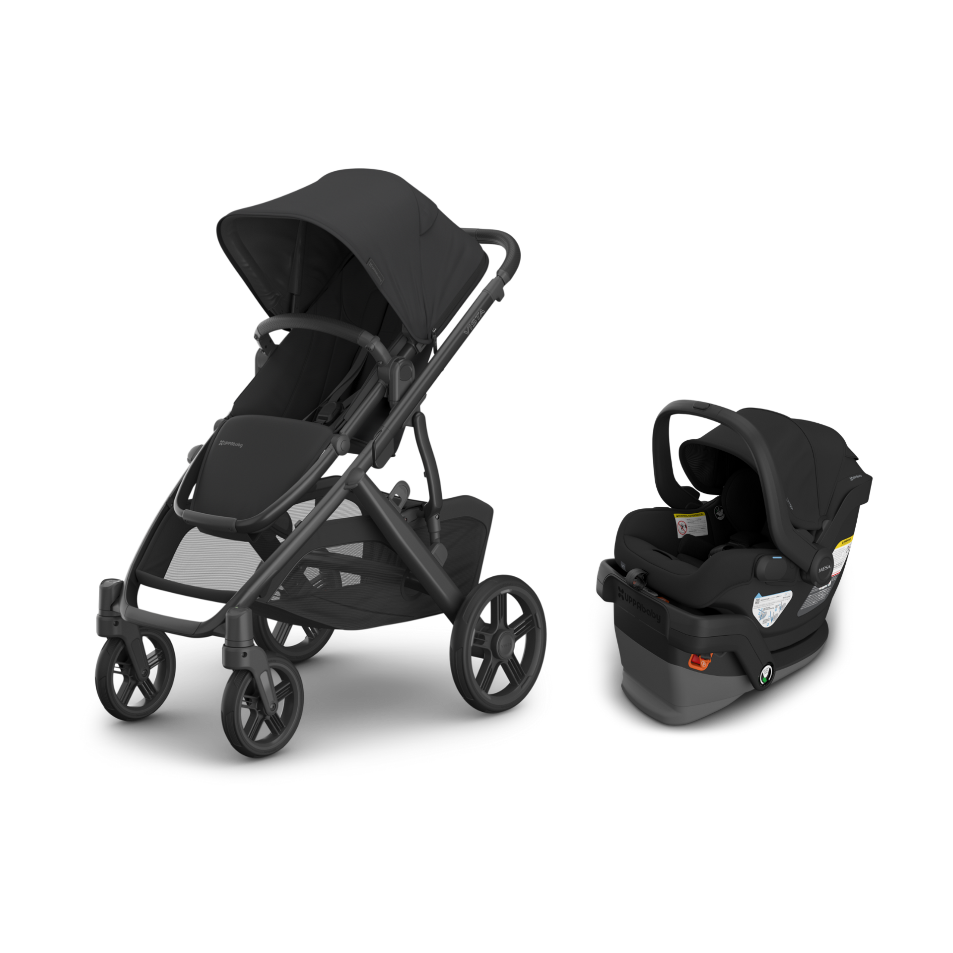 UPPAbaby Vista V3 Stroller & Mesa V3 Infant Car Seat Travel System.