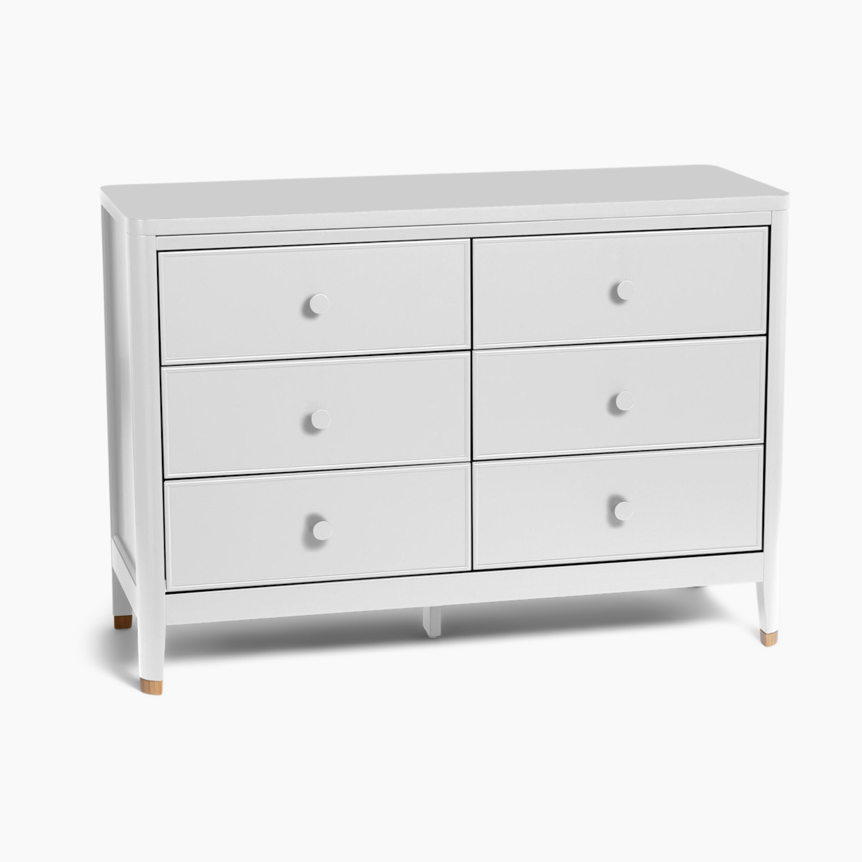 Little Seeds Aster 6-Drawer Dresser - White.