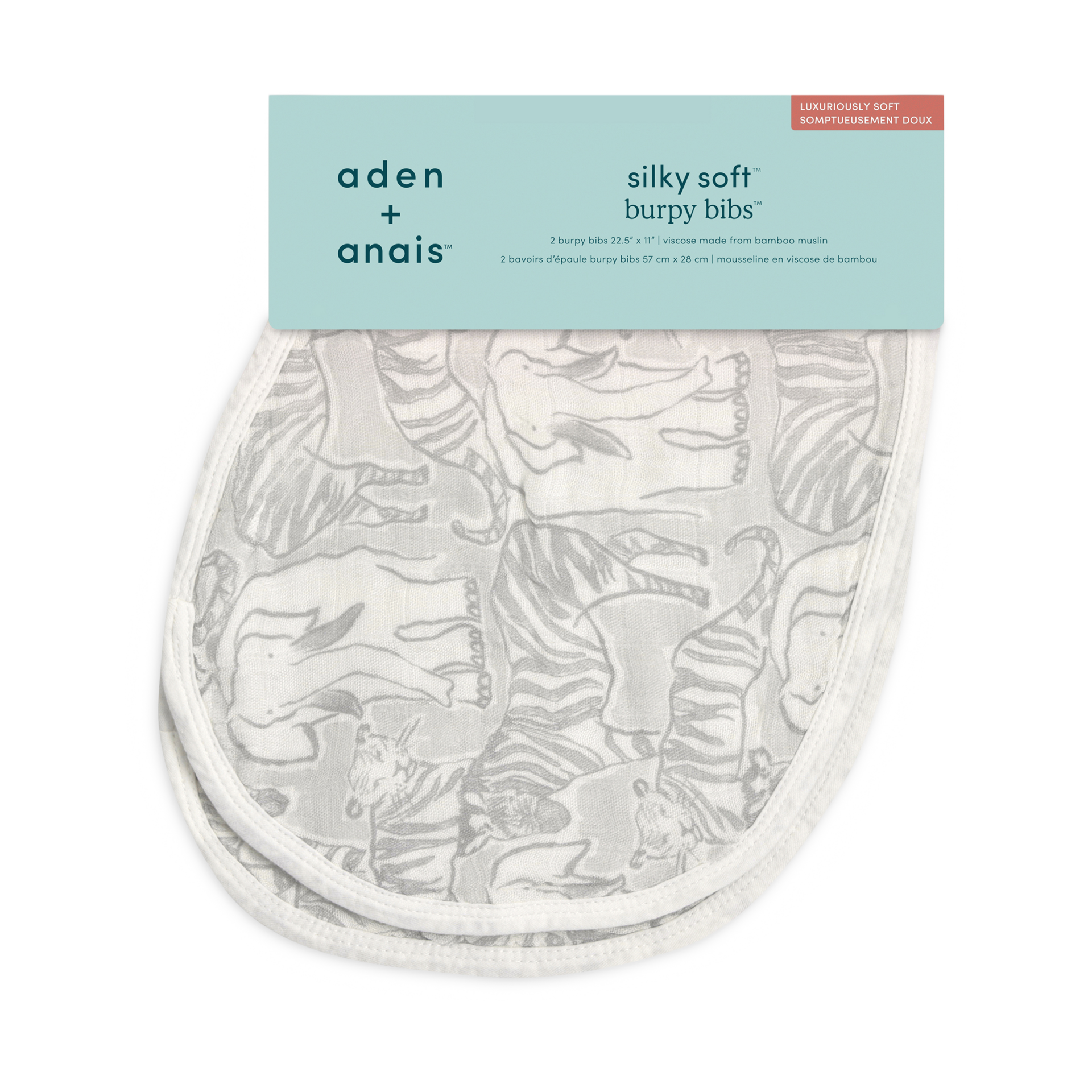 Aden + Anais Silky Soft Burpy Bibs (2 Pack) Culture Club Babylist Shop
