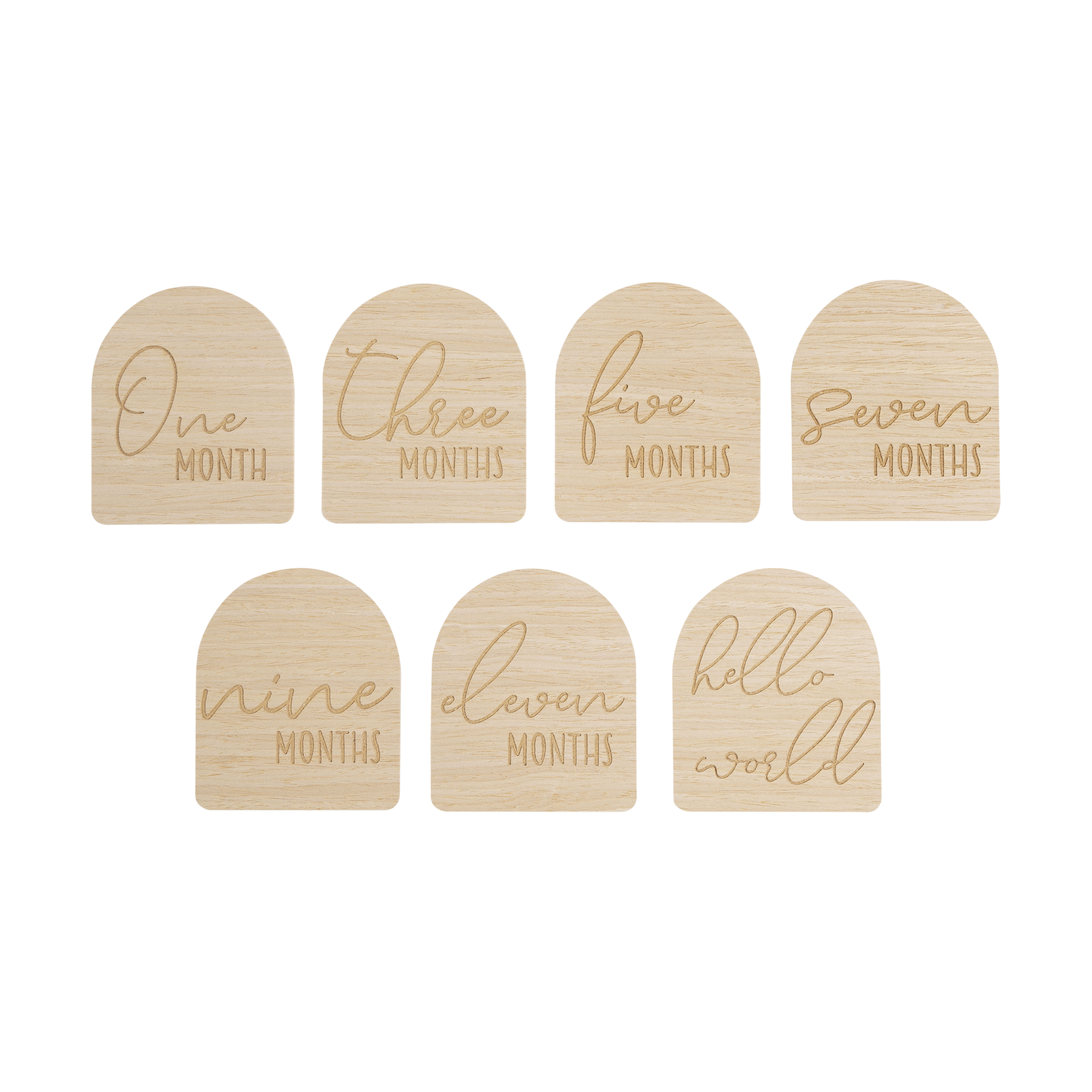 Pearhead Wooden Milestone Props - Arch | Babylist Shop