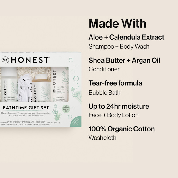 The Honest Company Bath Gift Set.