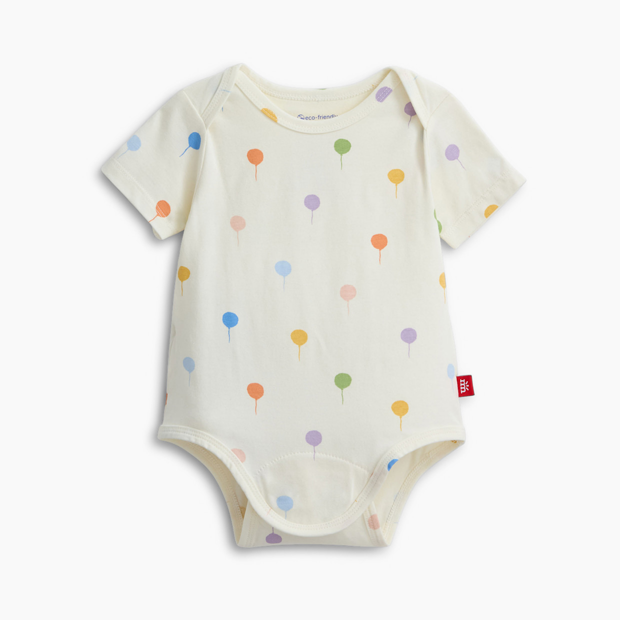 Magnetic Me Organic Cotton Magnetic Bodysuit 5 Pack Bundle - Pink Assorted, 0-3 M.