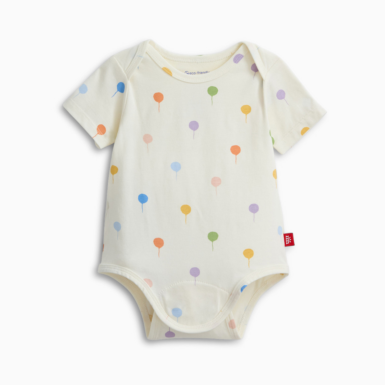 Magnetic Me Organic Cotton Magnetic Bodysuit 5 Pack Bundle - Pink Assorted, Newborn.
