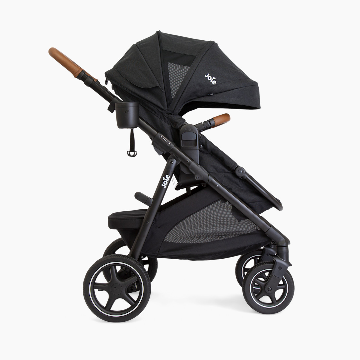 Joie Ginger LX Height-Adjustable Pramette Stroller - Shale.