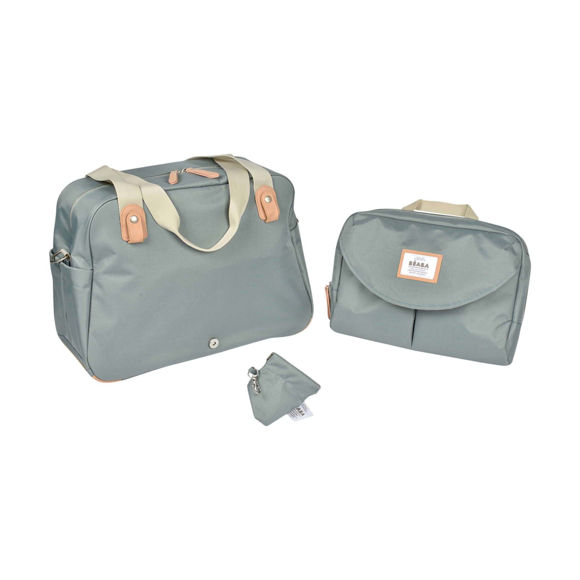 Beaba Geneva Diaper Bag - Sage.