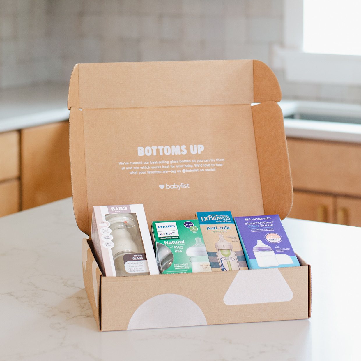 Babylist Glass Bottle Box.