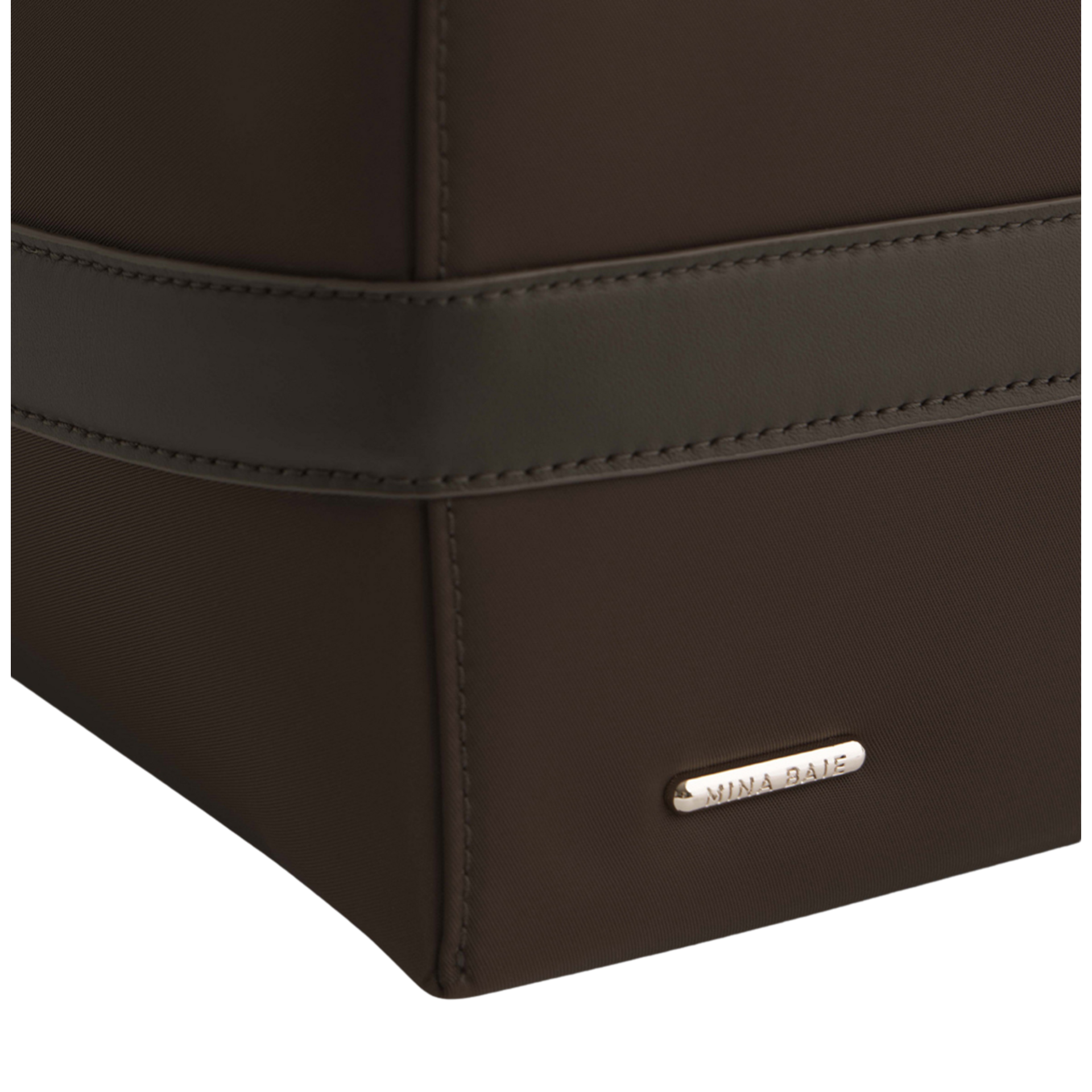 Mina Baie Sienna Nylon - Espresso, Full.