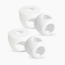 Jool Baby Door Knob Child Safety Covers (4 Pack) Prevent Kids from Opening Doors – Easy to Install