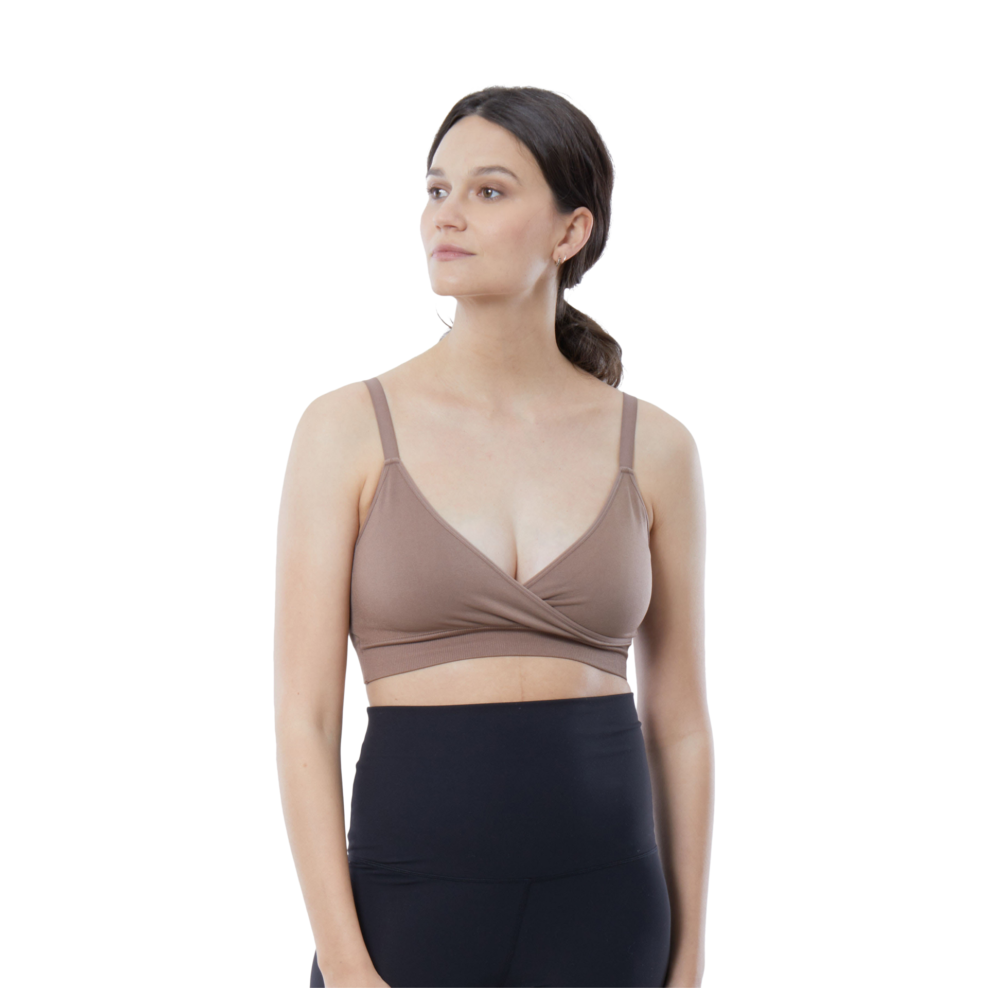 Ingrid and Isabel Cooling Crossover Nursing Bra.