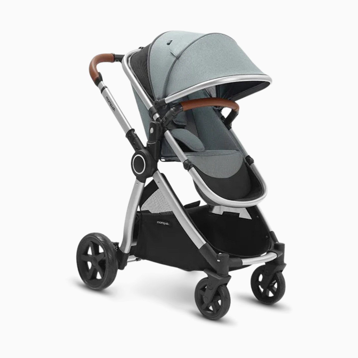 Mompush Ultimate 2 Seat Stroller - Gray.