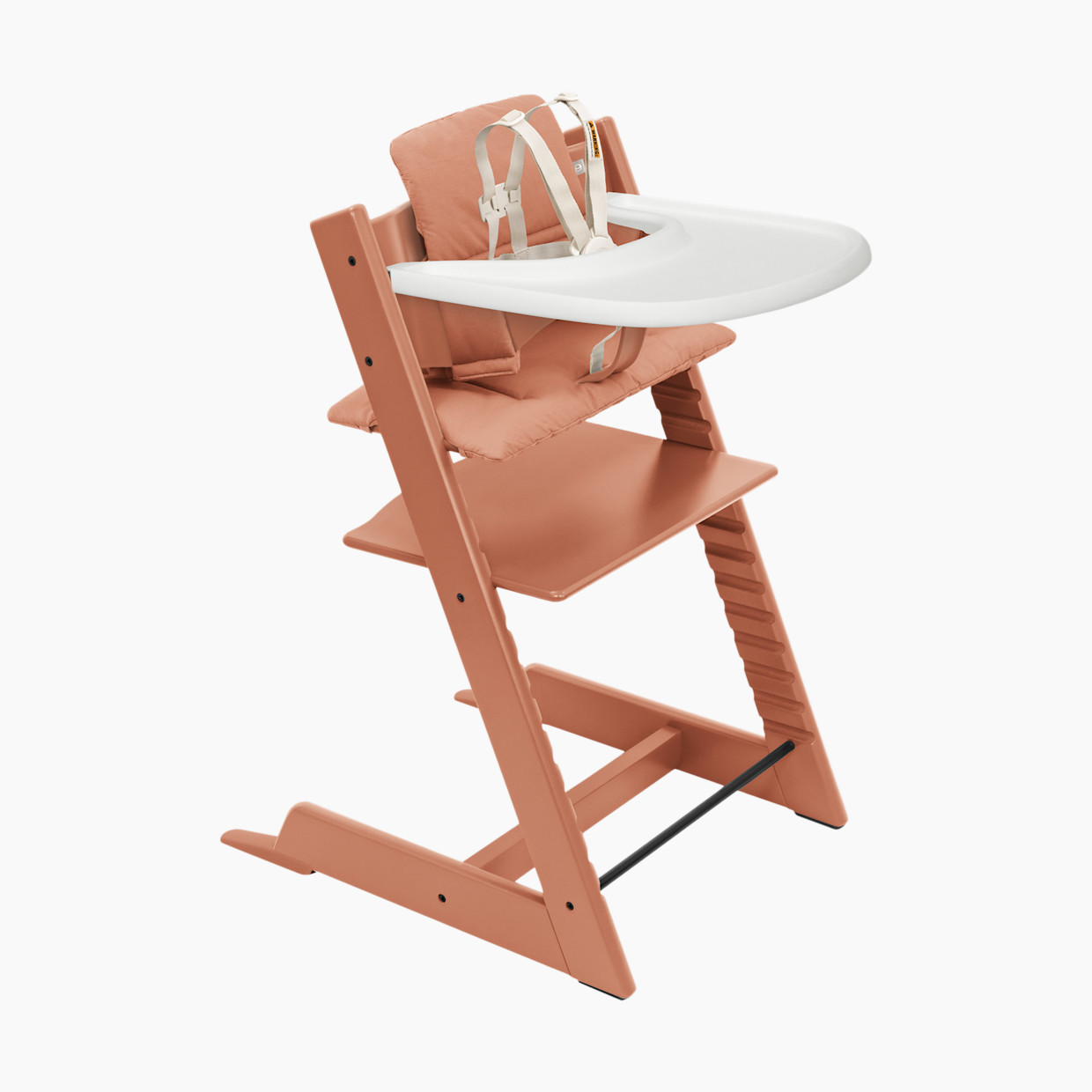Stokke Tripp Trapp High Chair Complete² - Terracota/Terrocata/White Tray.