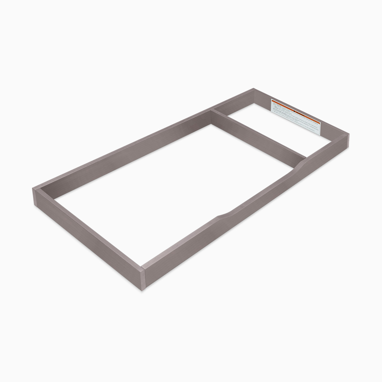 Sorelle Topper for Double Dresser - Weathered Gray, 46 X 18 X 3.