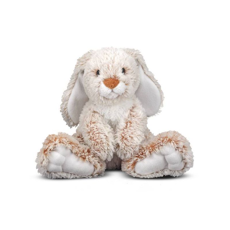Melissa & Doug Burrow Bunny Rabbit 9" Stuffed Animal.