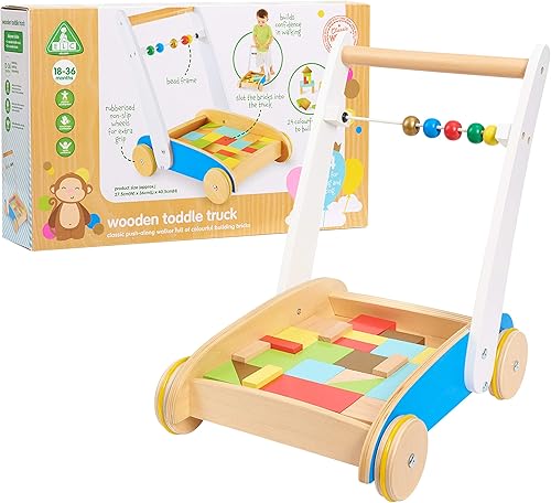 Early Learning Centre Wooden Toddle Truck.