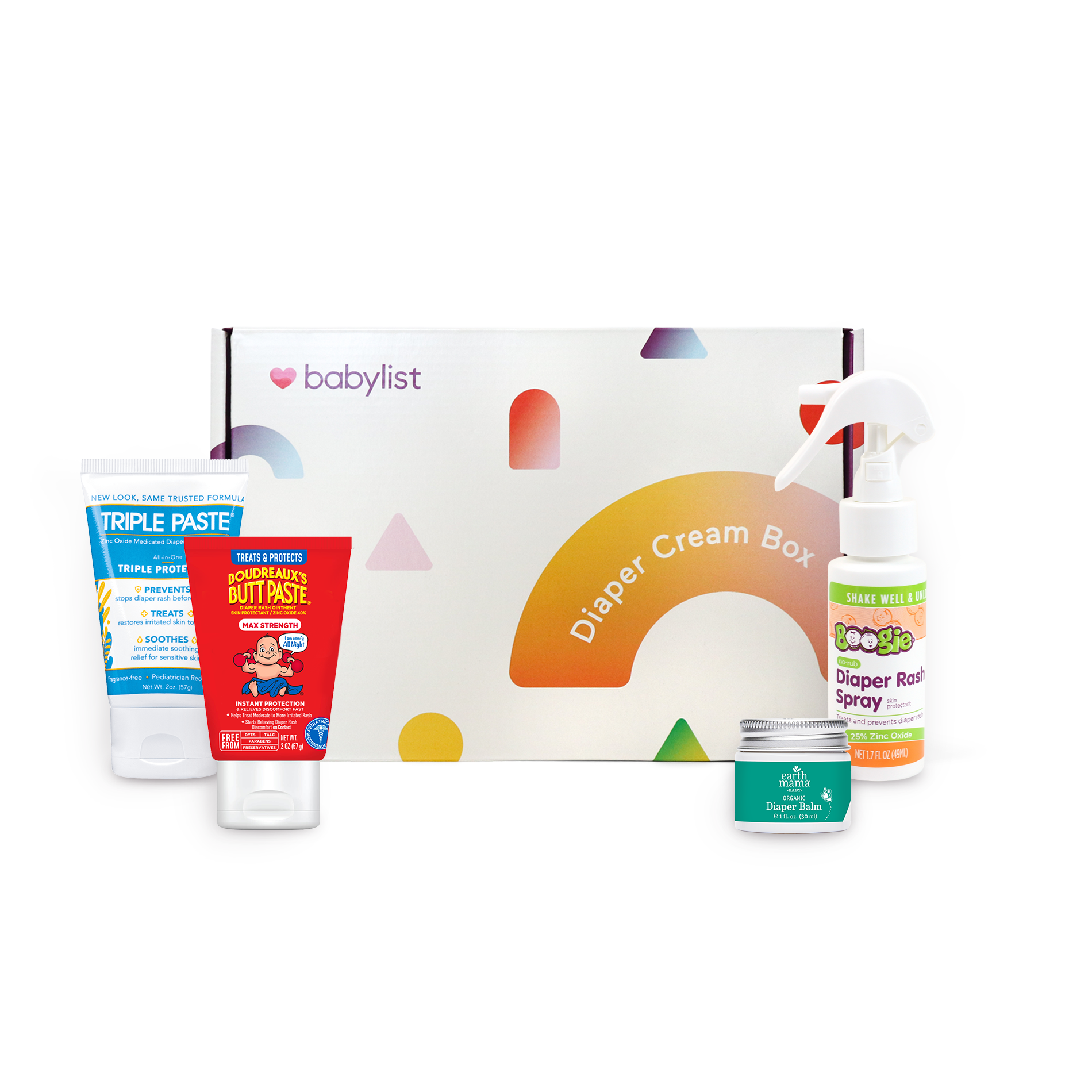 Babylist Diaper Cream Box.