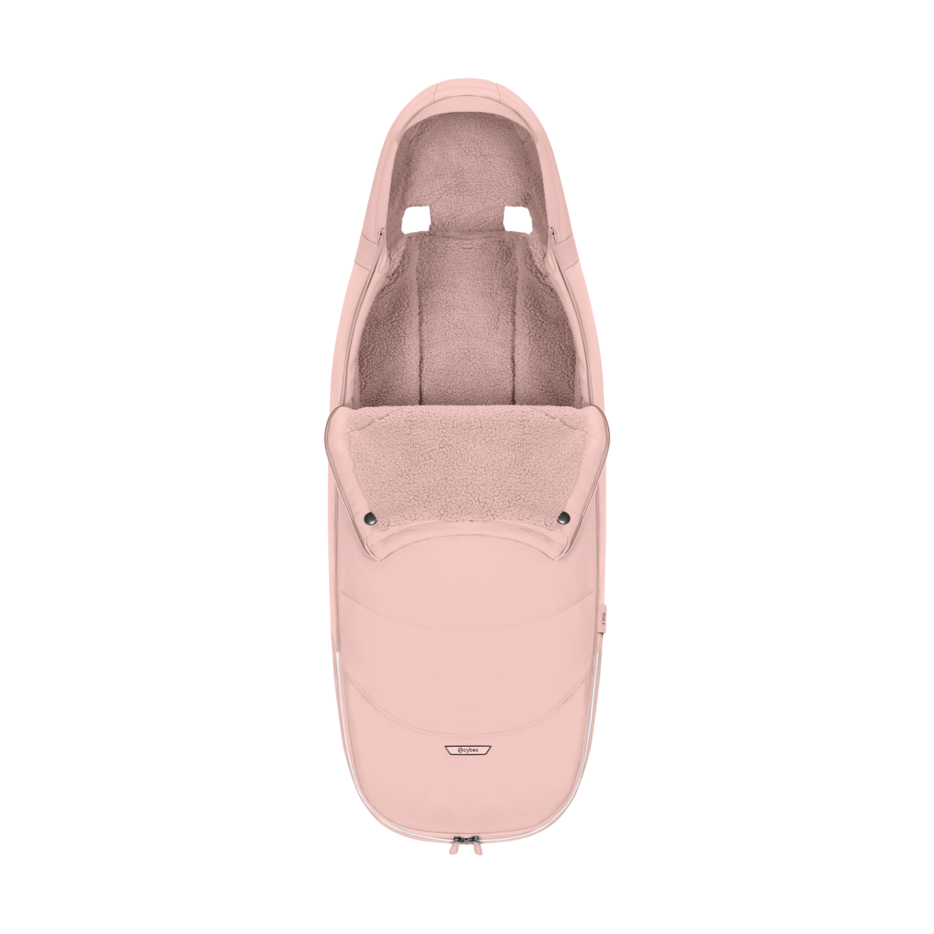 Cybex Platinum Footmuff - Peach Pink.