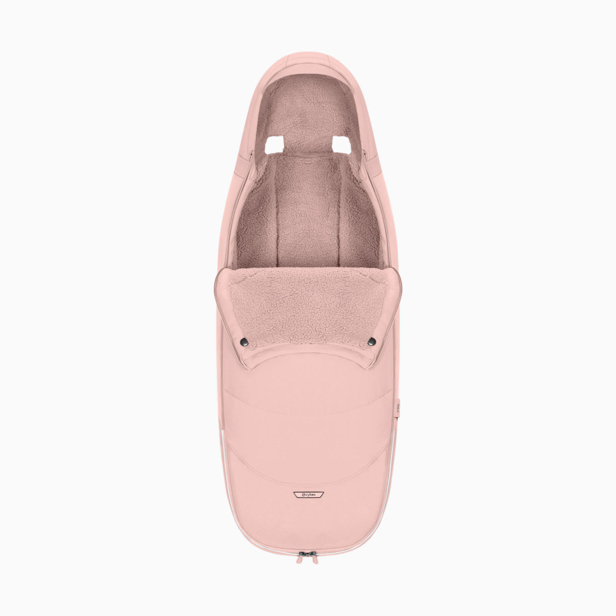 Cybex Platinum Footmuff - Peach Pink.