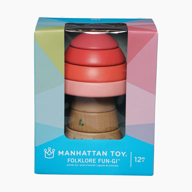 Manhattan Toy Folklore Fun-gi Wooden Stacking Toy.