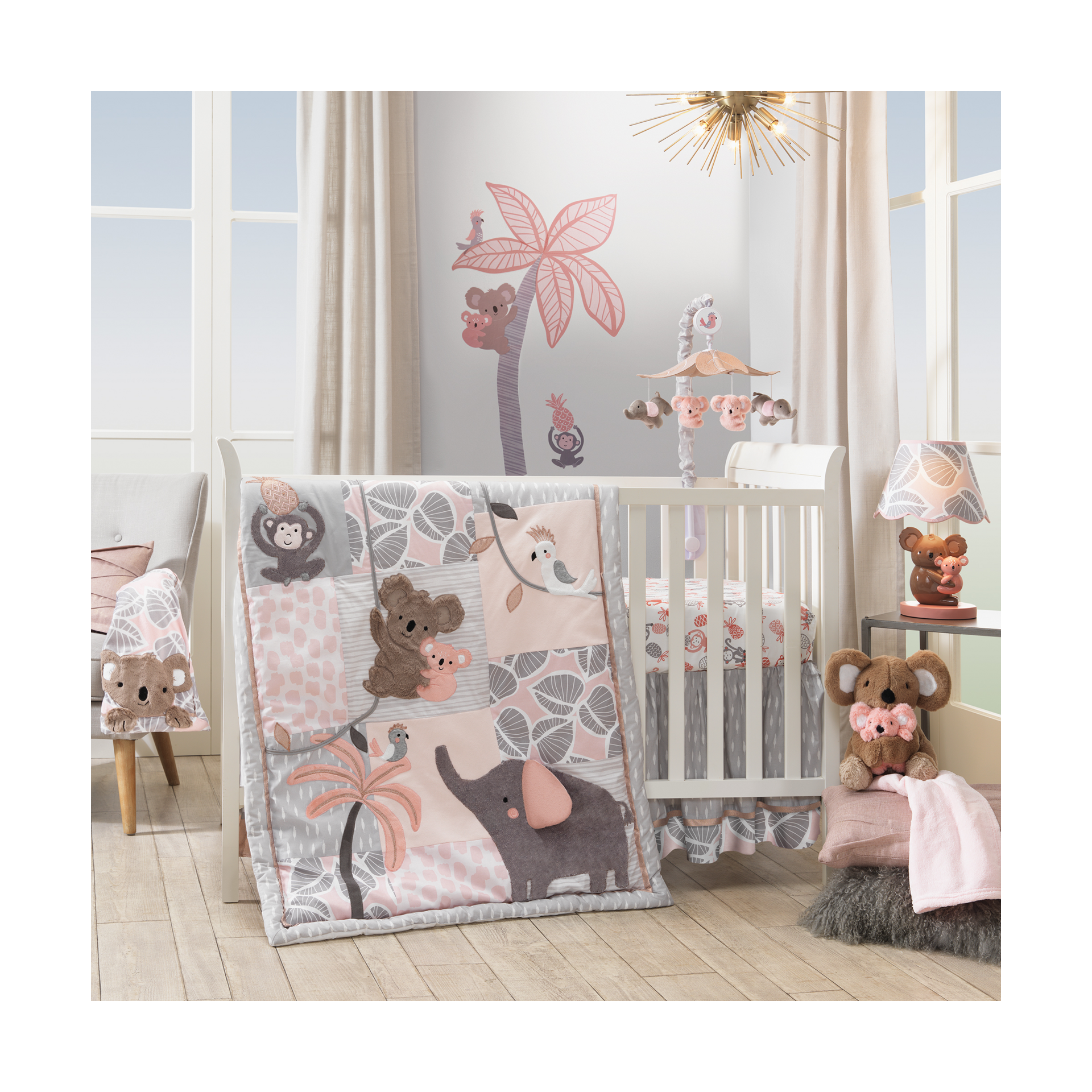 Lambs & Ivy Plush Animal - Fuzzy & Wuzzy Koala.