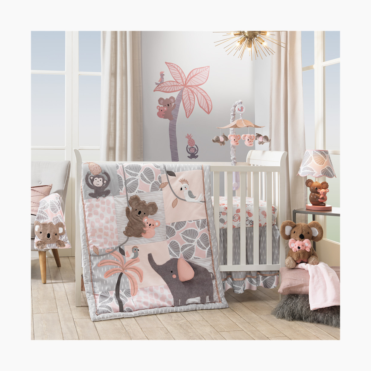 Lambs & Ivy Plush Animal - Fuzzy & Wuzzy Koala.