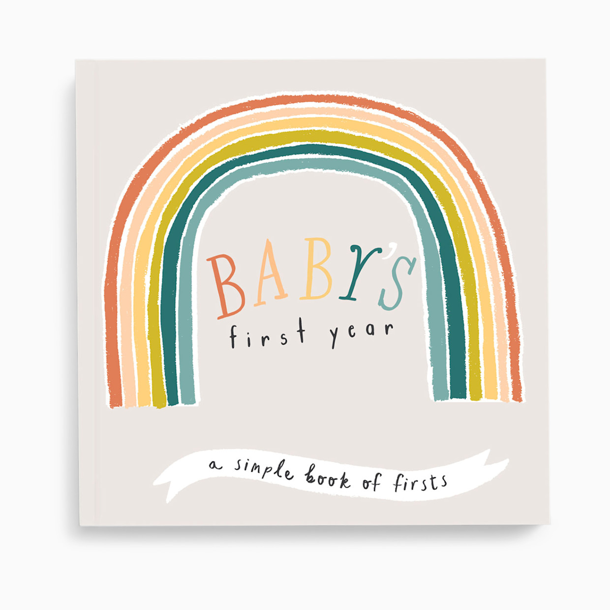 Lucy Darling Baby's First Year Memory Book - Little Rainbow.