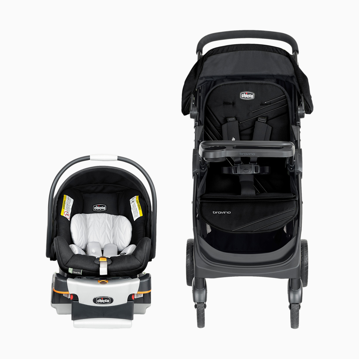 Chicco Bravino ClearTex Travel System - Ravine.
