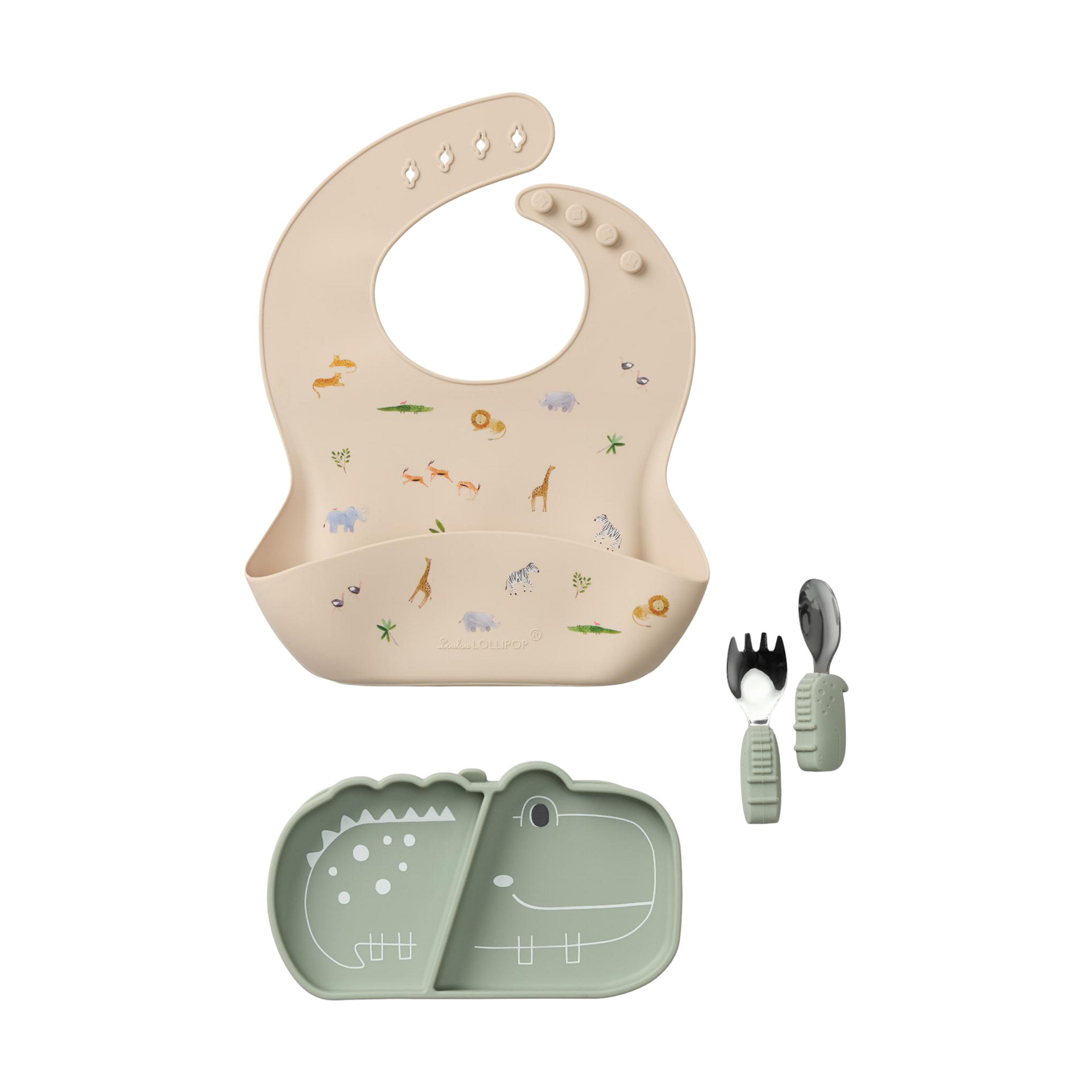 Loulou Lollipop Everyday Mealtime Starter Bundle.