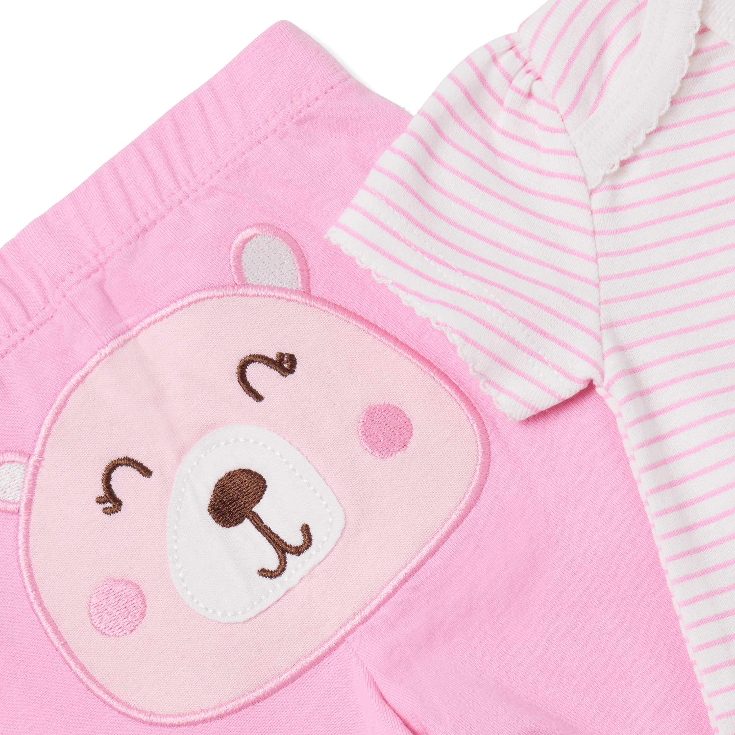 Small Story 3 Piece Hoodie Set - Beary Girly, 0-3 M.