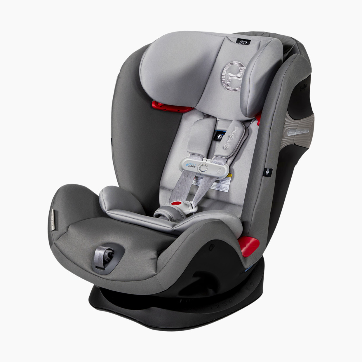 Cybex Eternis S SensorSafe All-in-One Convertible Car Seat - Manhattan Grey.