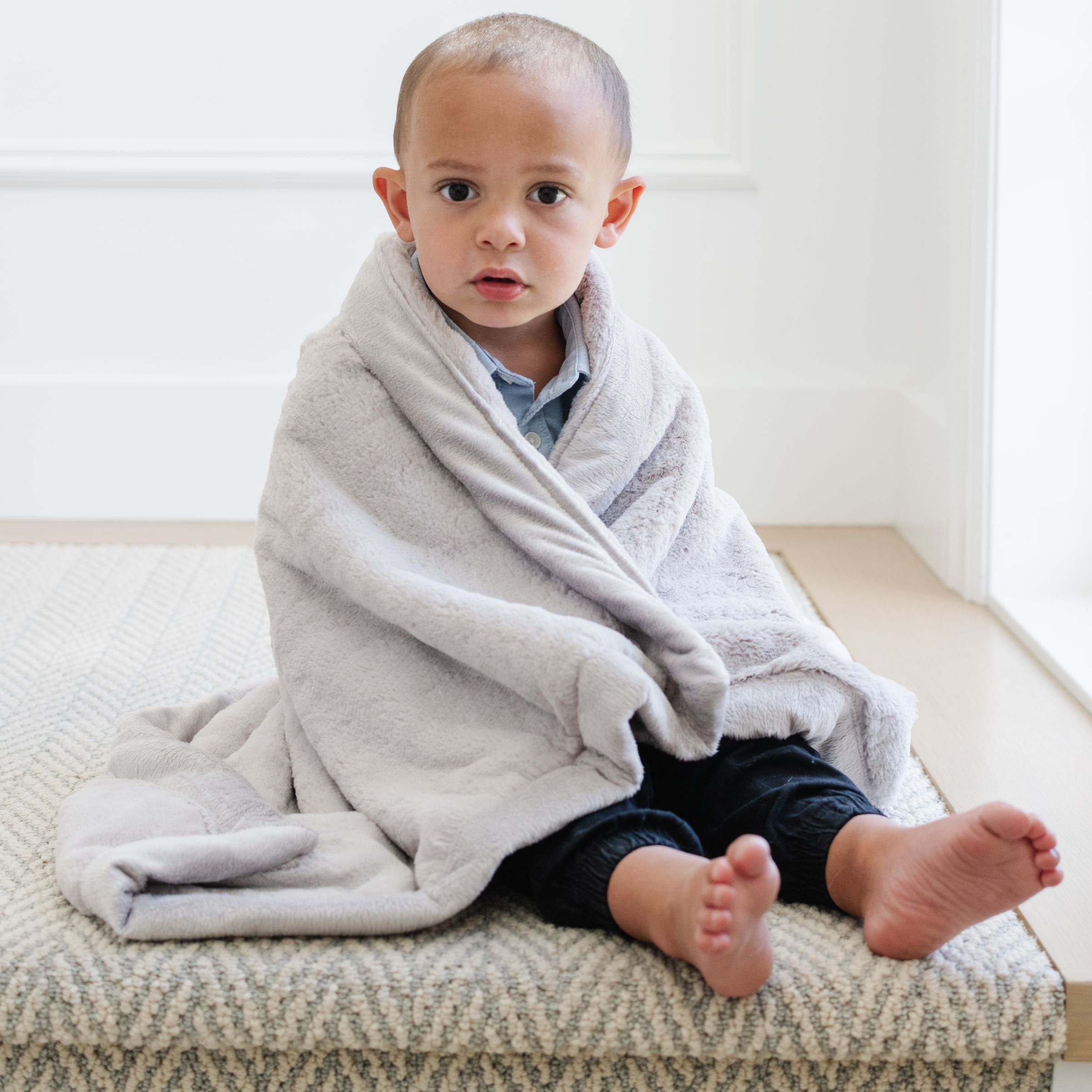 Saranoni Lush Mini Blanket Feather Babylist Shop