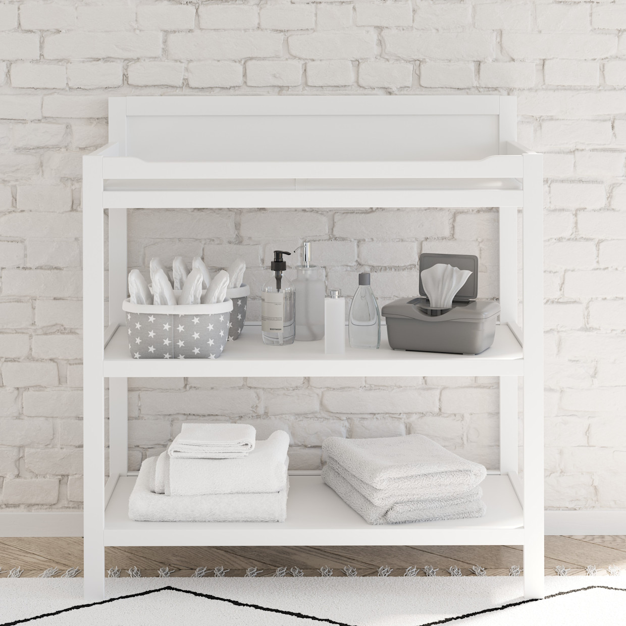 Storkcraft Alpine Changing Table - White.