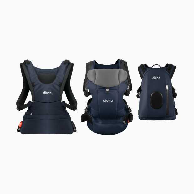 Diono Carus Complete 4-In-1 Carrier with Backpack - Navy.