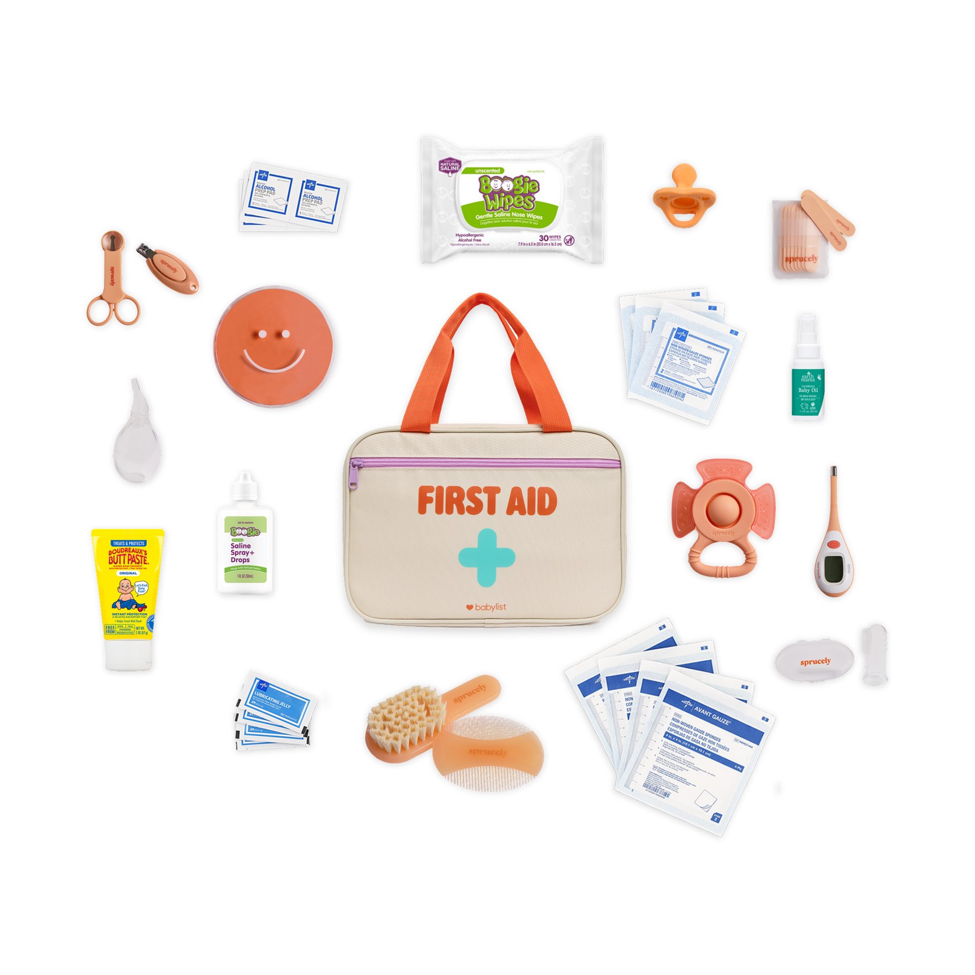 Babylist Baby First Aid & Grooming Kit.