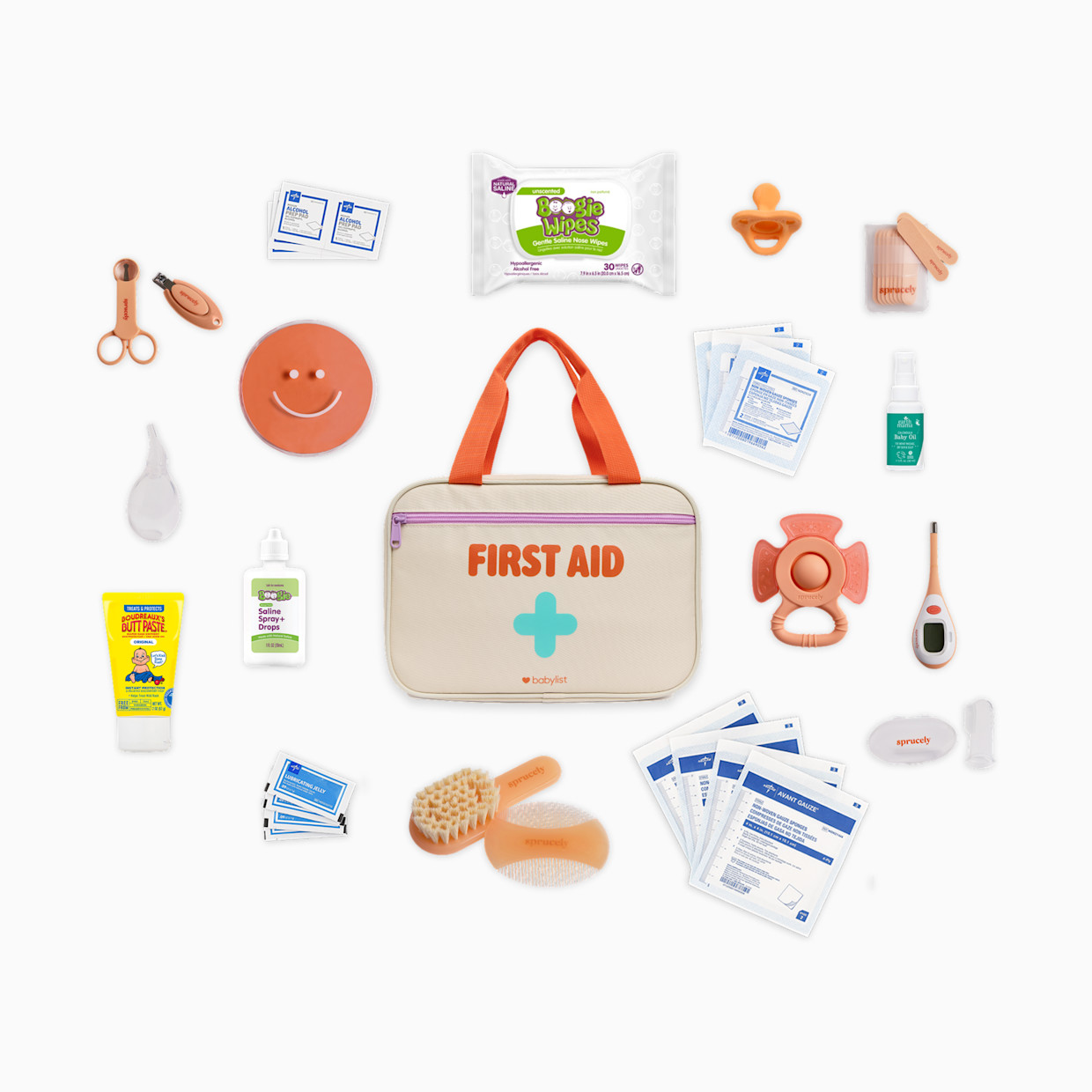 Babylist Baby First Aid & Grooming Kit.