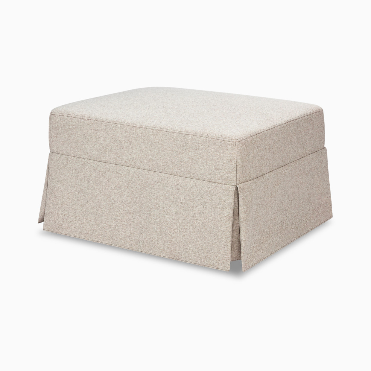 Namesake Crawford Gliding Ottoman - Performance Beach Eco-Weave.
