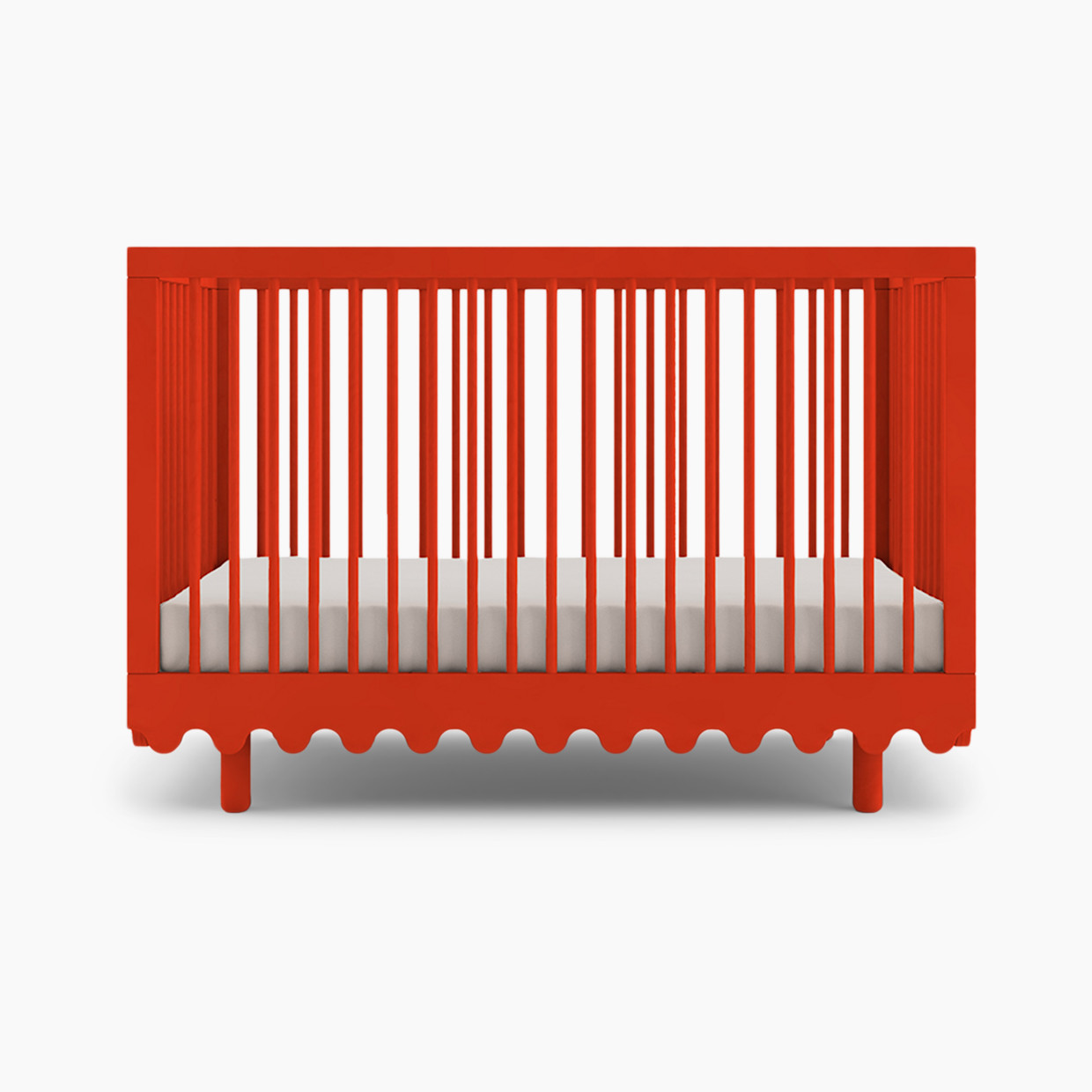 Oeuf Moss Crib - Tomato.