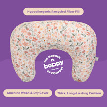 Boopy Boppy Nursing Pillow - Pink Field Flowers | Babylist Shop