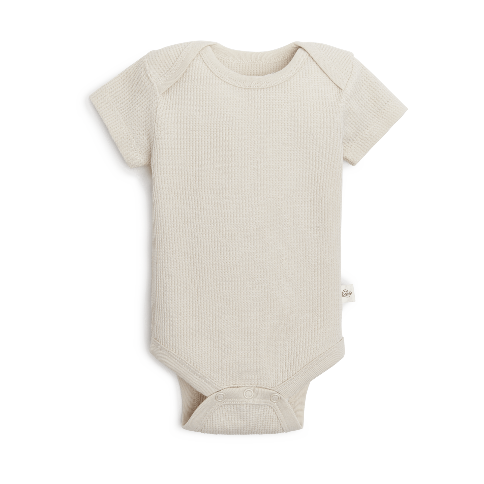Tiny Kind Waffle Bodysuit Oat, 03 M Babylist Shop