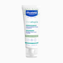Mustela Stelatopia Eczema-Prone Skin Emollient Baby Face Cream - Face Moisturizer with Natural Avocado & Sunflower Oil - Fragrance-Free - 1.35 Fl Oz (Pack of 1)