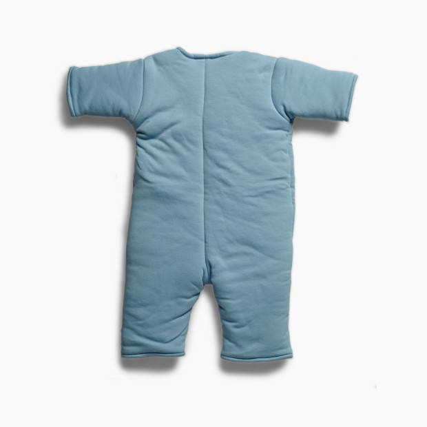 Baby Merlin's Magic Sleepsuit Cotton Swaddle Transition Product - Blue, 3-6 Months.