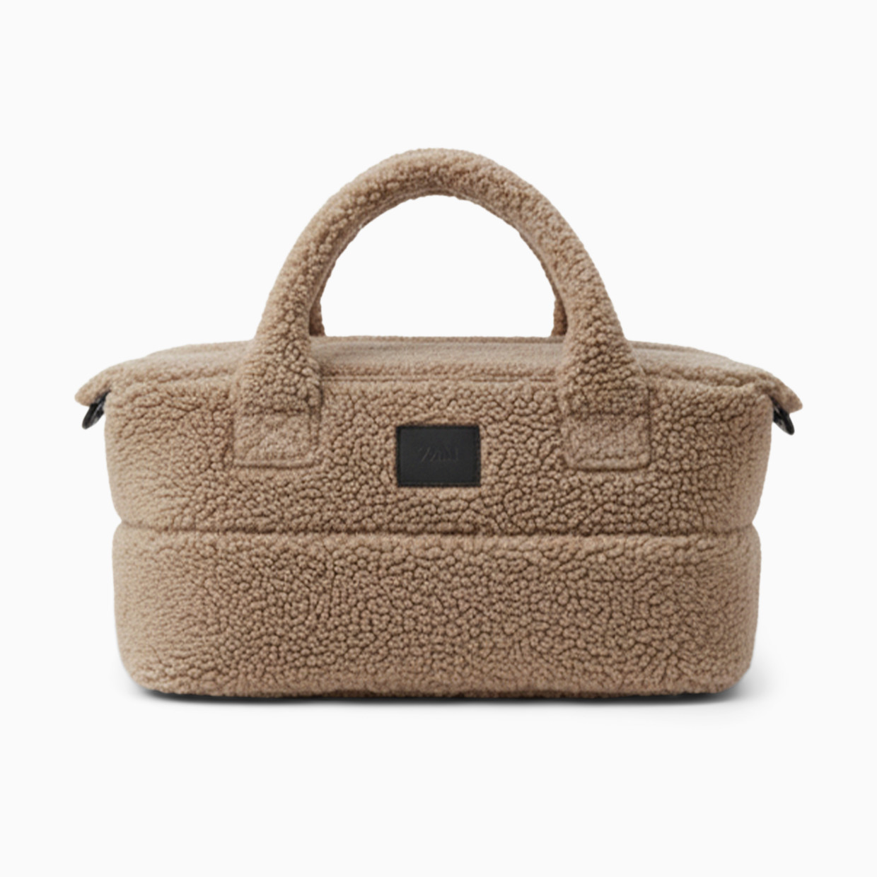 7AM Enfant Stroller Organizer - Oatmeal Teddy.